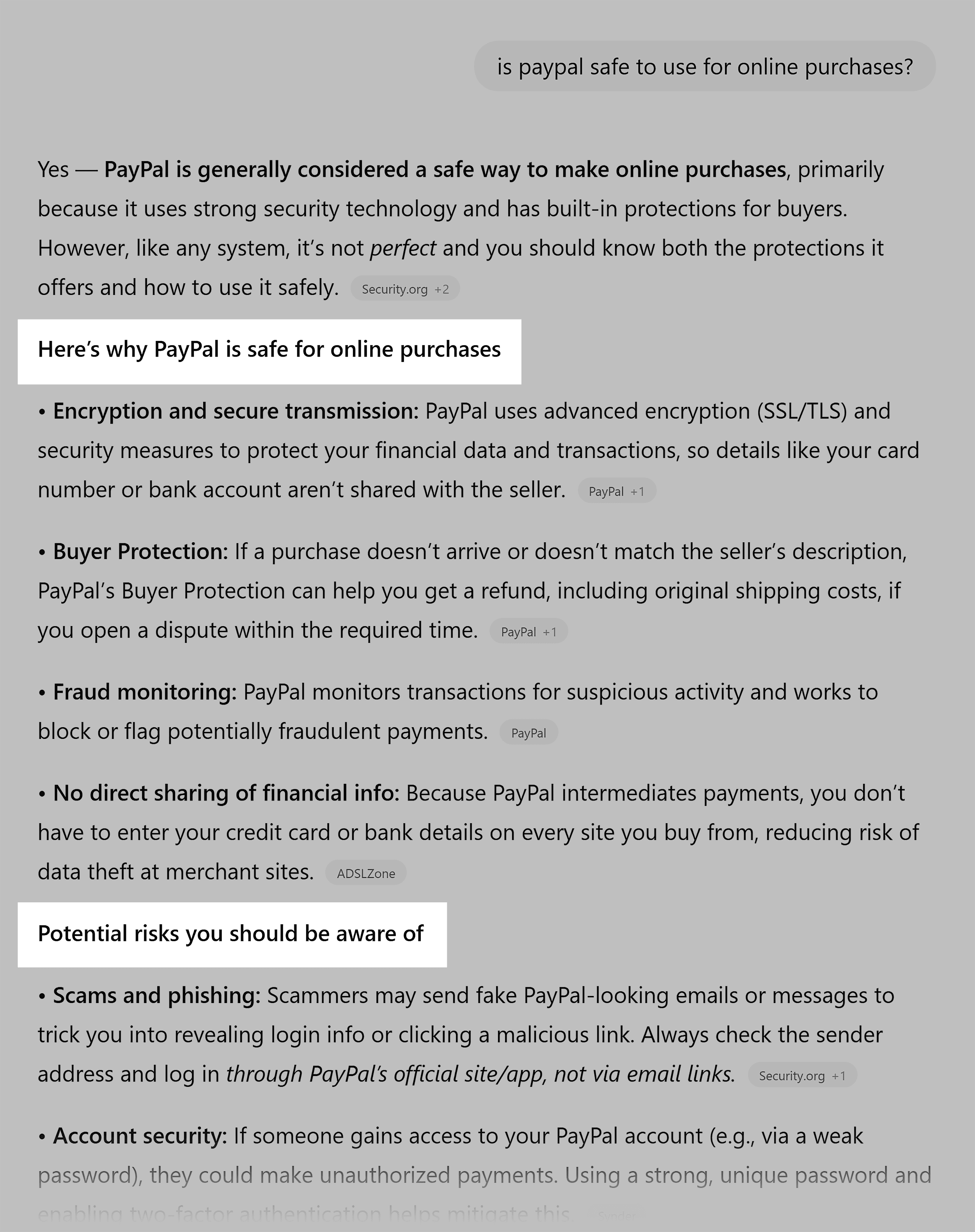 چیٹ جی پی ٹی - پے پال سیف چیٹ جی پی ٹی - پے پال سیف