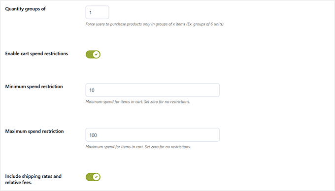 YITH میں شاپنگ کارٹ کے اخراجات کی حد کو فعال کریں۔ YITH میں شاپنگ کارٹ کے اخراجات کی حد کو فعال کریں۔