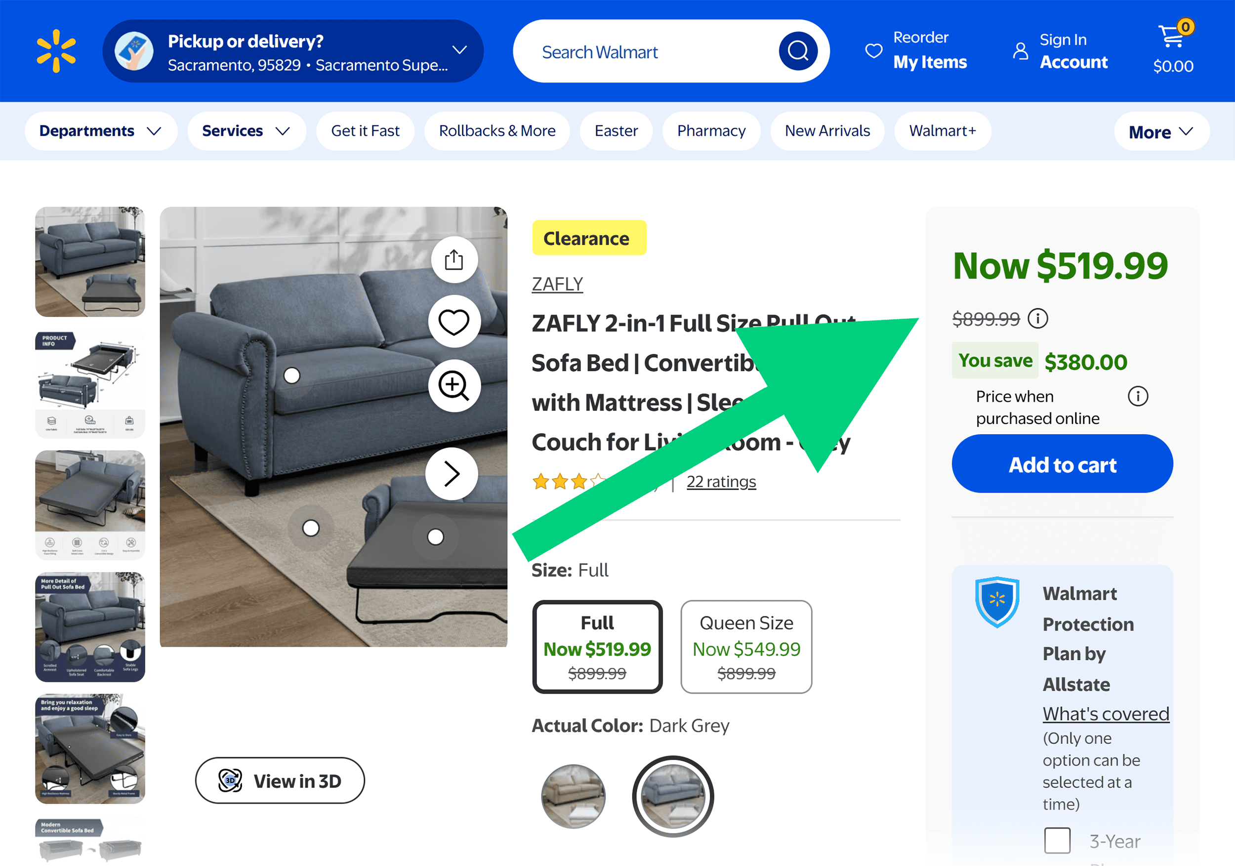 والمارٹ - رعایت بمقابلہ پچھلی قیمت والمارٹ - رعایت بمقابلہ پچھلی قیمت