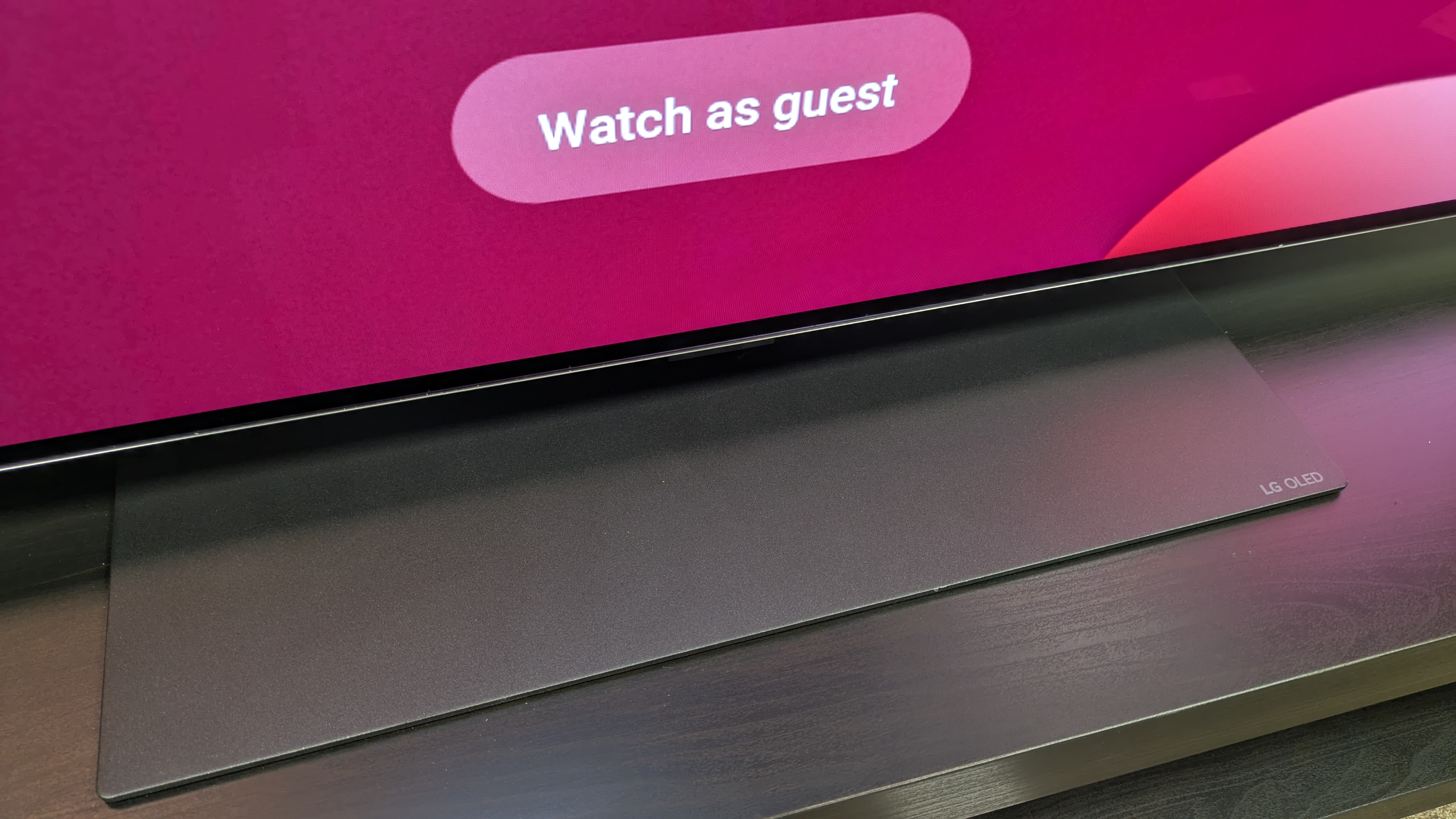 LG G6 OLED TV میٹل اسٹینڈ