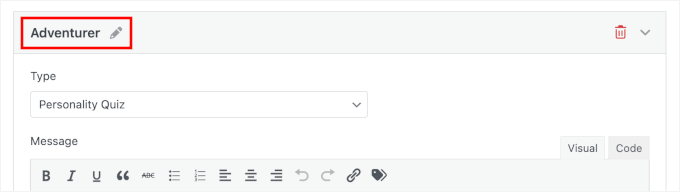نتیجہ کا نام بتائیں نتیجہ کا نام بتائیں