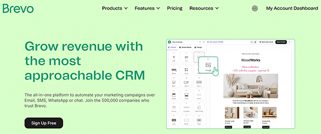 بریوو ہوم پیج