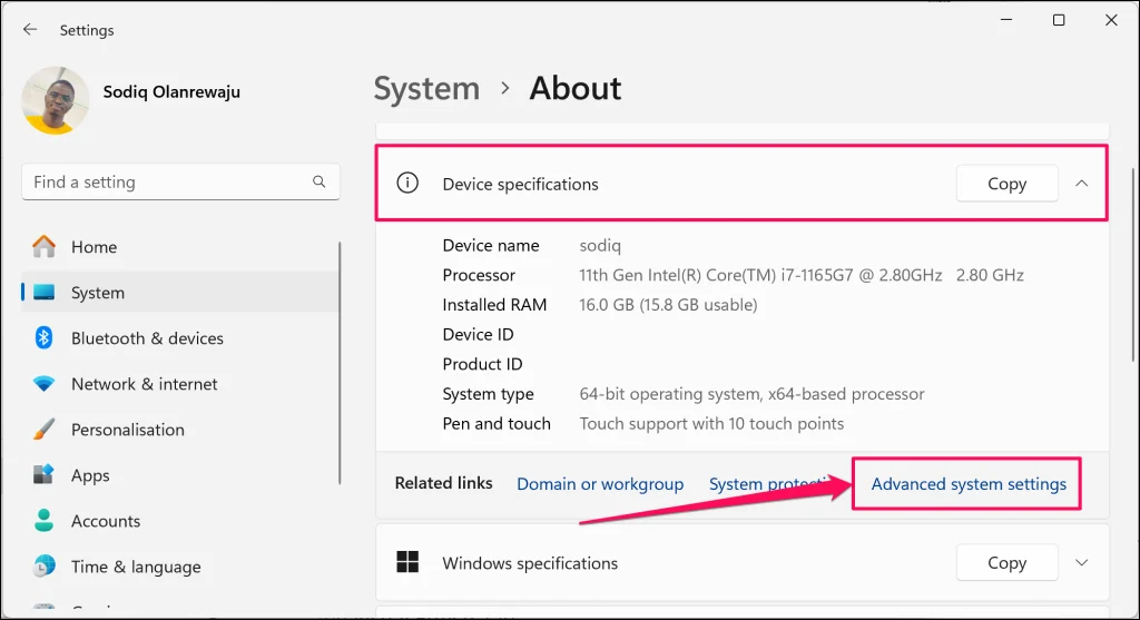 ونڈوز 11 میں بصری اثرات کی کارکردگی کو ایڈجسٹ کرنے کے اقدامات
