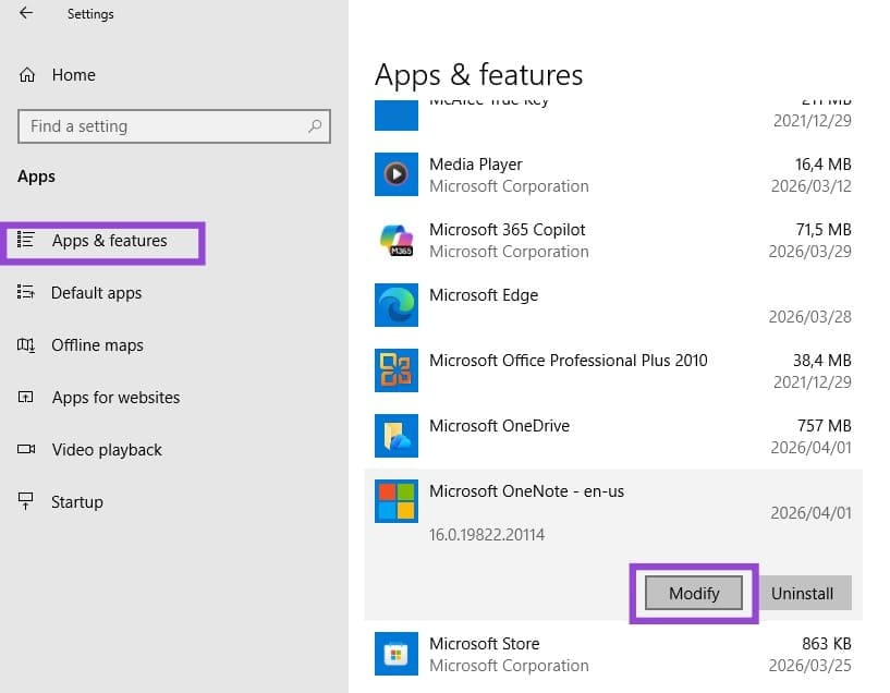 OneNote ایرر کوڈ 0xE000002E کو کیسے ٹھیک کریں۔ 4 OneNote ایرر کوڈ 0xE000002E 6 کو کیسے ٹھیک کریں۔