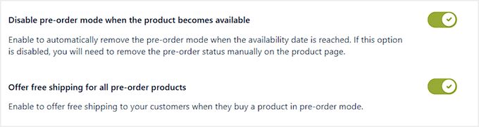 yith پر پری آرڈرز پر مفت شپنگ۔ YITH پری آرڈرز پر مفت شپنگ پیش کرتا ہے۔