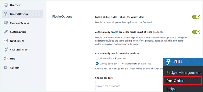 YITH کے تمام زائرین کے لیے پری آرڈر کو فعال کریں۔ YITH کے تمام زائرین کے لیے پری آرڈر کو فعال کریں۔