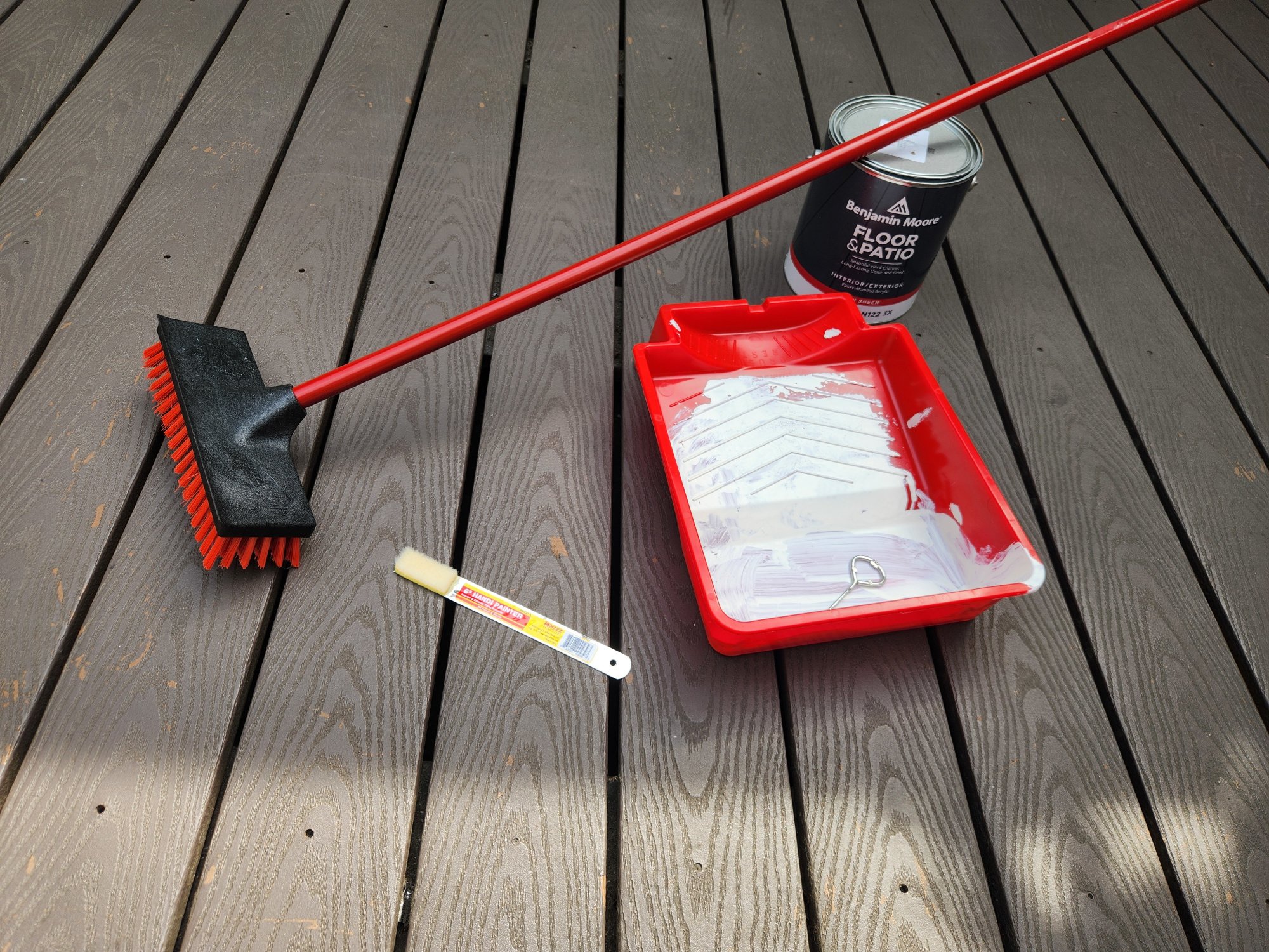 یہ اس منصوبے کے لئے میرے پینٹ کے اوزار ہیں.