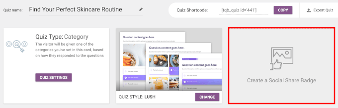 سوشل شیئرنگ بیج بنائیں