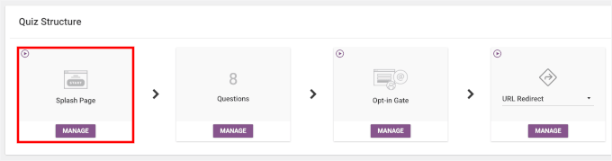اپنے نئے سپلیش صفحہ کا نظم کرنے کے لیے کلک کریں۔