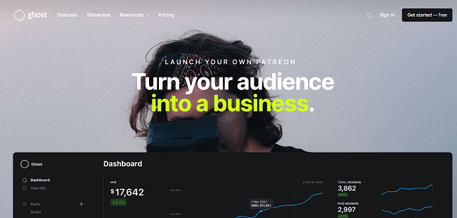 گھوسٹ ہوم پیج