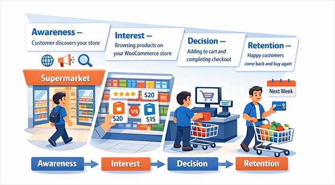 WooCommerce سیلز فنل کی مثال