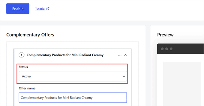 ماڈیول ایکٹیویشن اور مہم ایکٹیویشن