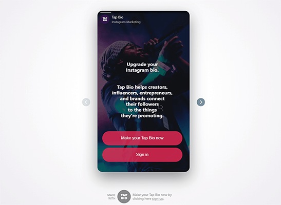 Tab.Bio ہوم پیج