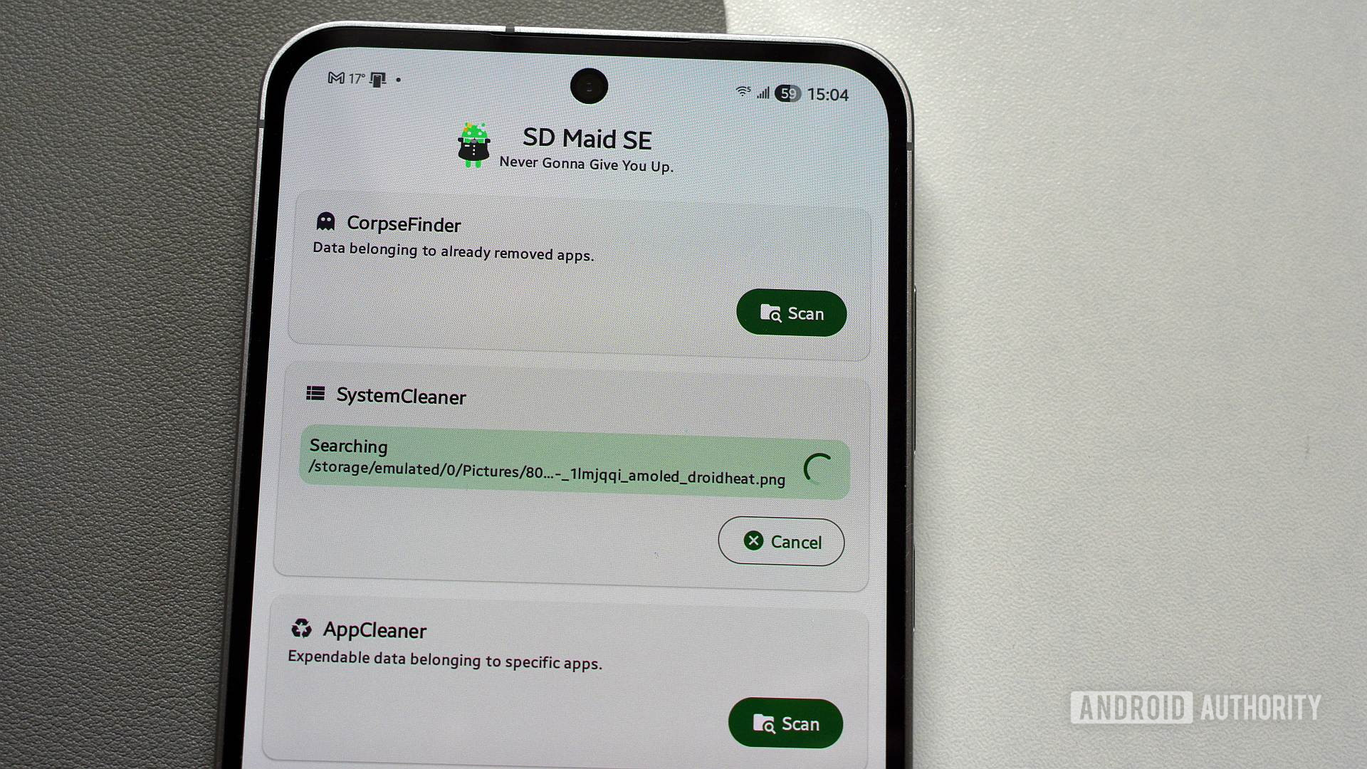 SD نے SE اینڈرائیڈ ایپ شیزوکو 1 بنایا