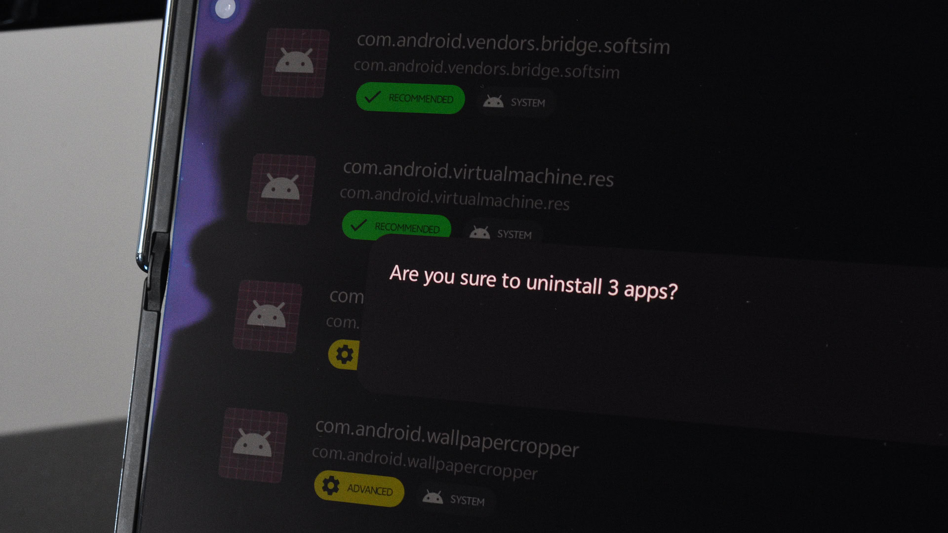 اینڈرائیڈ فون شیزوکو کانٹا پر ڈیبلوٹ فیچر