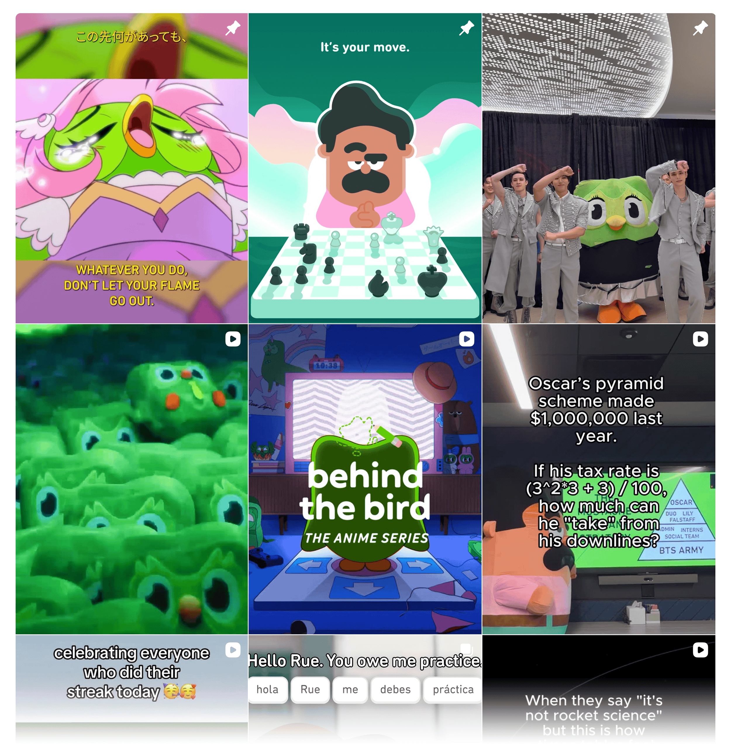 انسٹاگرام - ڈوولنگو