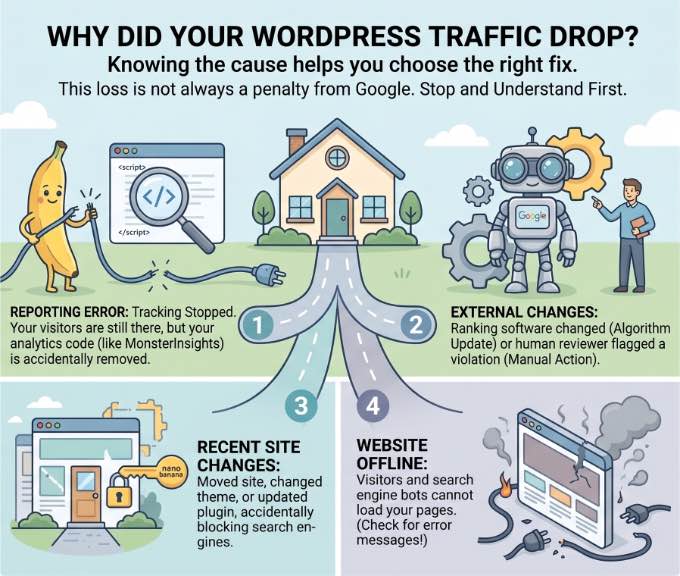 ٹریفک میں خلل کی وجہ