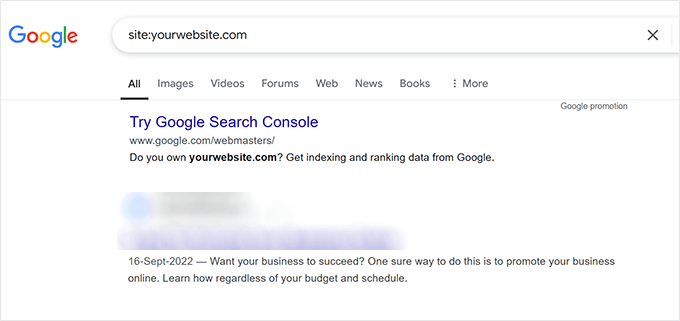 گوگل SERP میں لنکس تلاش کریں۔