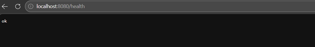 اسٹیٹس اینڈ پوائنٹ کی تصویر براؤزر میں ٹھیک جواب دکھا رہی ہے۔