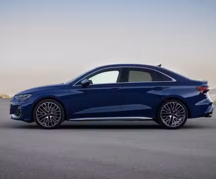 2025 Audi A3 کا سائیڈ پروفائل