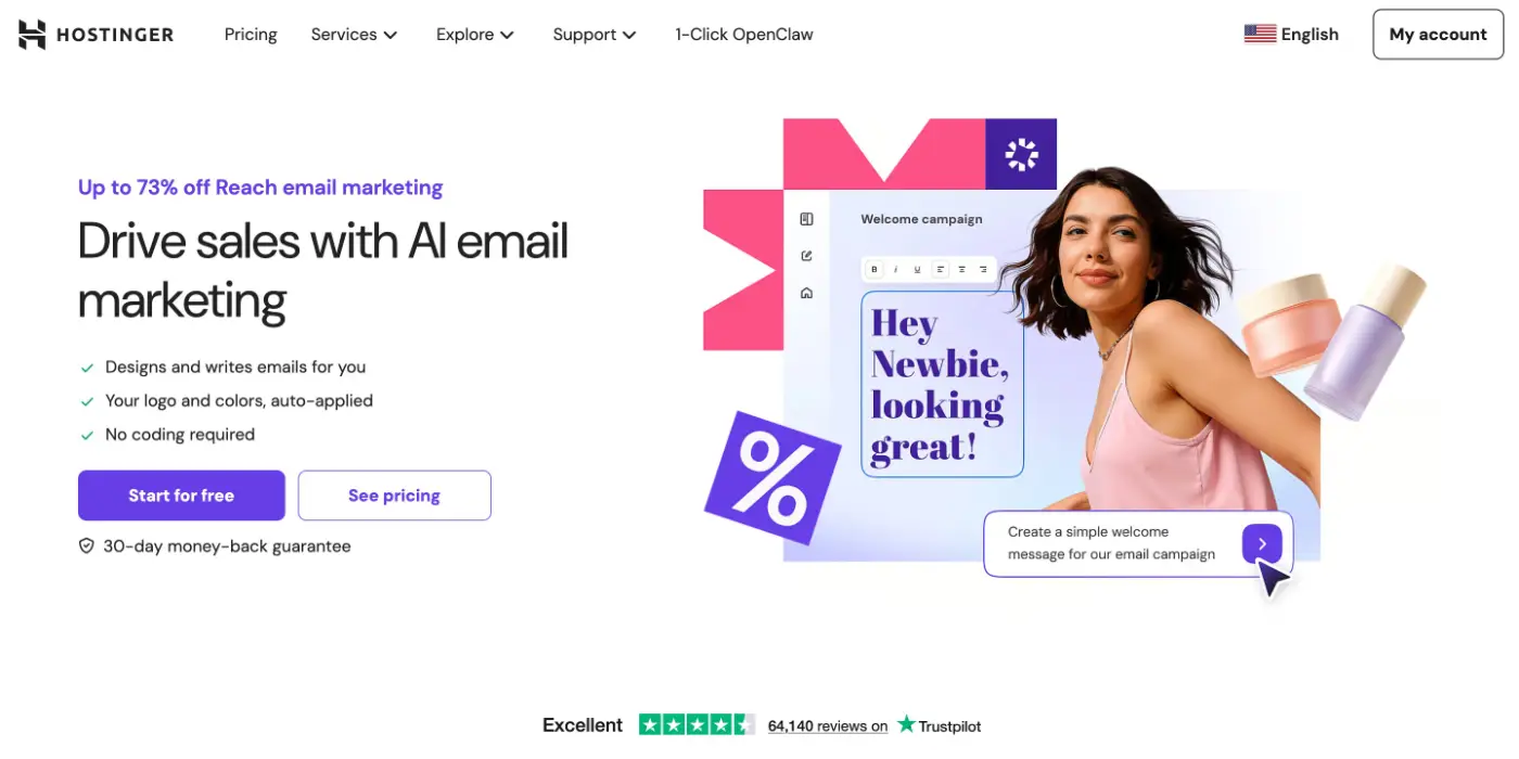 ہوسٹنگ کمپنی تک رسائی کا اسکرین شاٹ