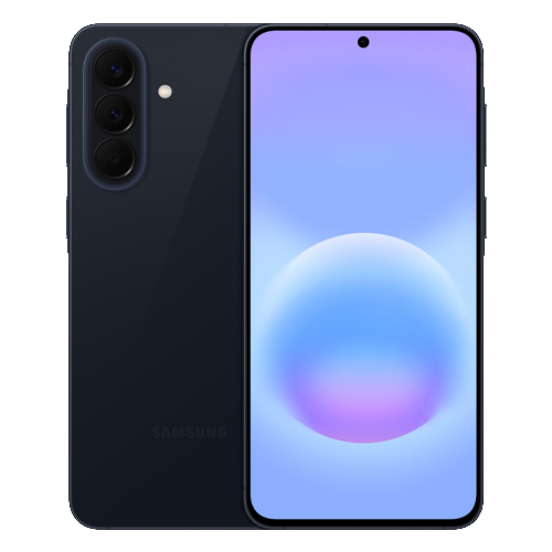 Samsung Galaxy A57 بمقابلہ Galaxy A37: بہن بھائی کی دشمنی۔ 8 Samsung Galaxy A57 مربع نیلے رنگ میں رینڈر۔