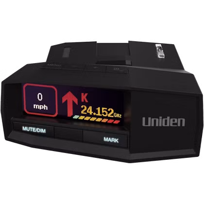 Uniden R8 شفاف پس منظر