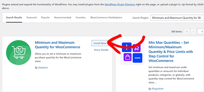 WooCommerce کی کم سے کم اور زیادہ سے زیادہ مقدار کی تنصیب اور ایکٹیویشن WooCommerce کی کم سے کم اور زیادہ سے زیادہ مقدار کی تنصیب اور ایکٹیویشن