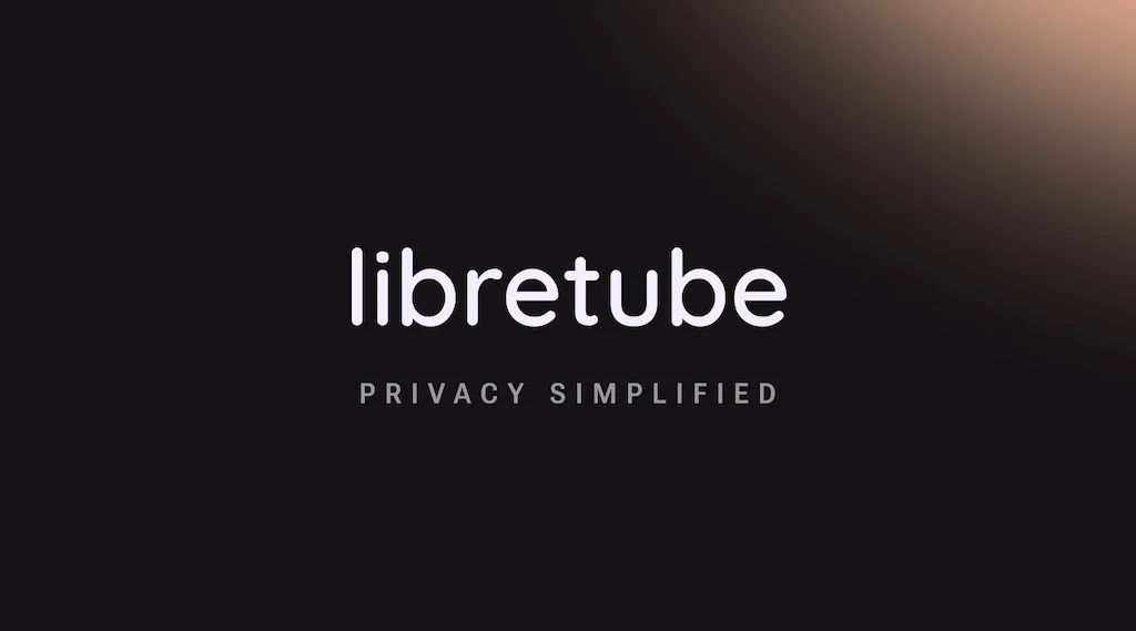 LibreTube لوگو۔