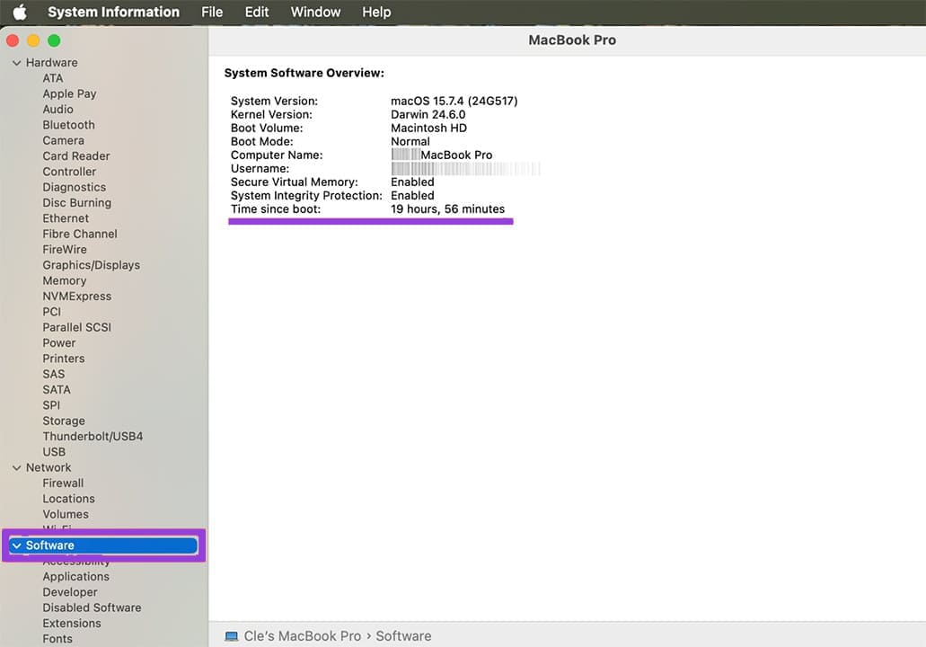 آخری کمپیوٹر بوٹ ٹائم کا پتہ کیسے لگائیں WindowsLinuxMac 5