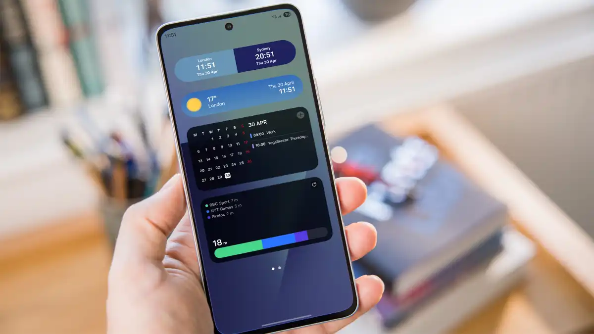 Samsung One UI 8 وجیٹس