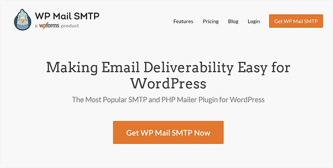 WP میل SMTP ویب سائٹ
