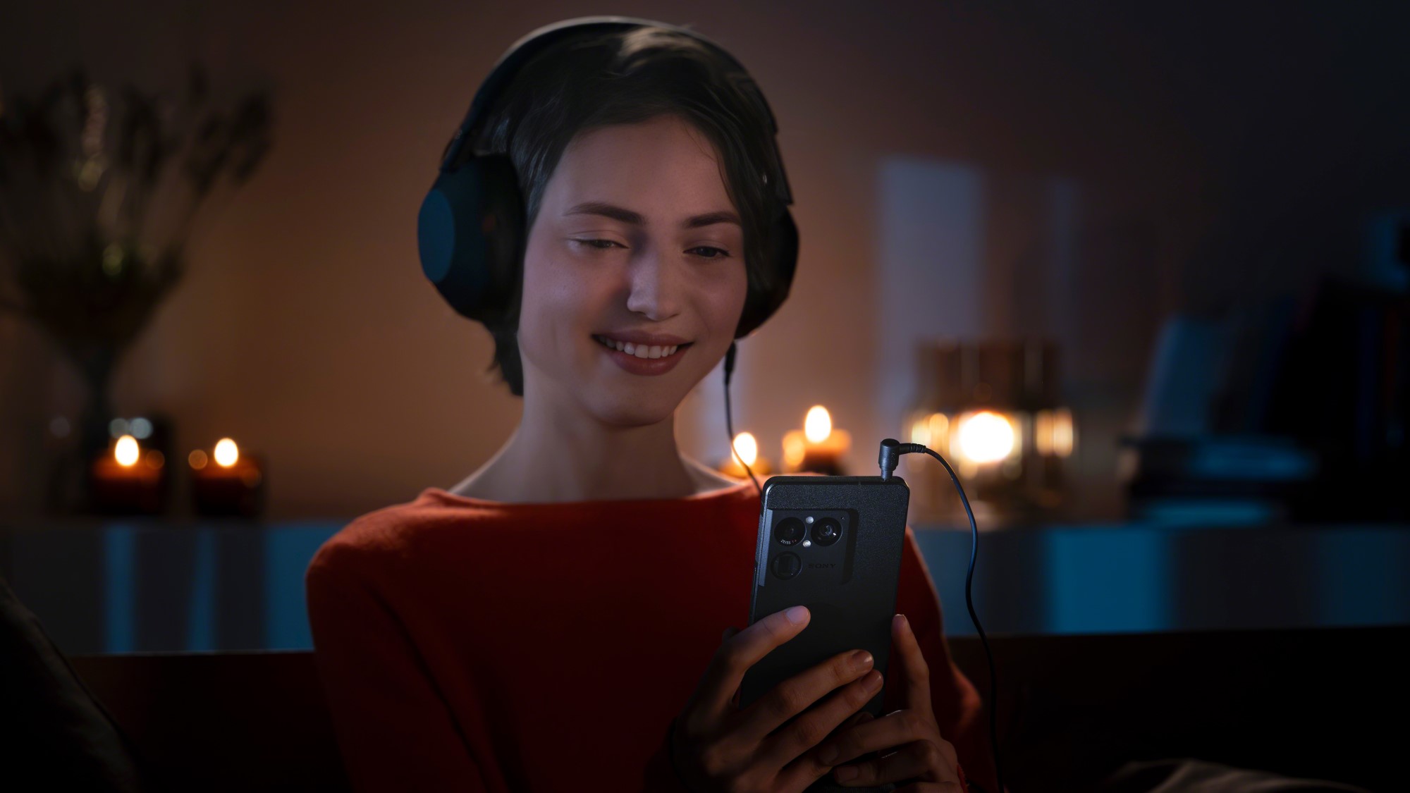 SONY XPERIA 1 viii کراپ ہیڈ فونز