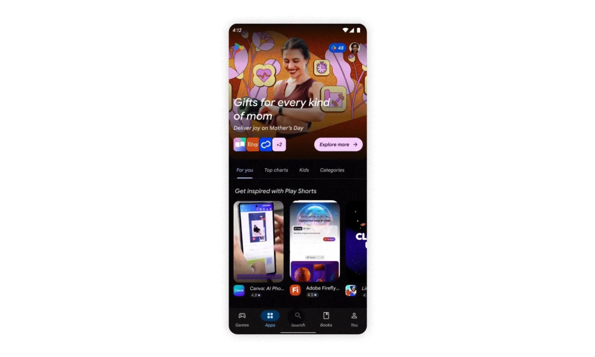 Google Play TikTok طرز کے ایپ کے پیش نظارہ اور AI سے چلنے والی تلاش پیش کرتا ہے۔ 1 گوگل پلے پلے شارٹس