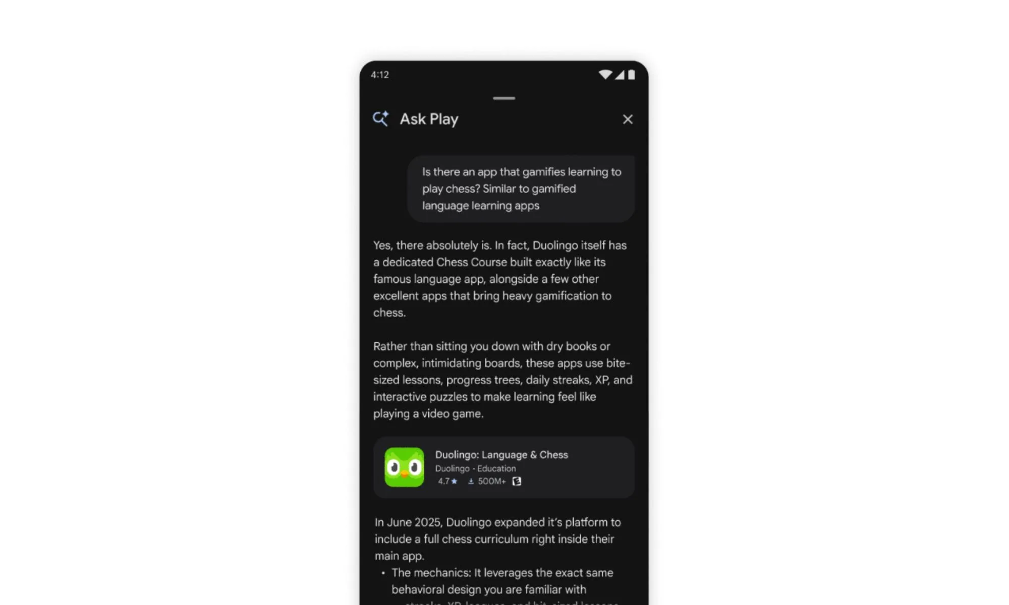 Google Play TikTok طرز کے ایپ کے پیش نظارہ اور AI سے چلنے والی تلاش پیش کرتا ہے۔ 2 گوگل پلے پلے سے رابطہ کریں۔