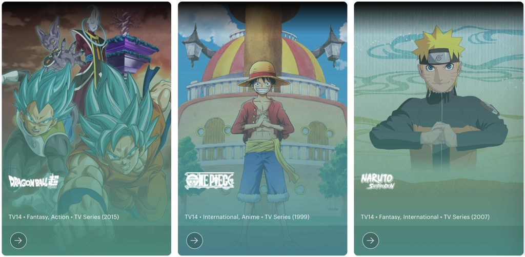 Hulu پر متحرک عنوانات۔