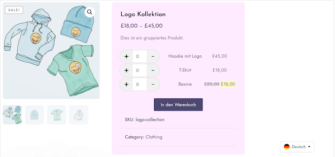 یونیورسلی کا استعمال کرتے ہوئے WooCommerce پروڈکٹ کے صفحات کا ترجمہ کریں۔