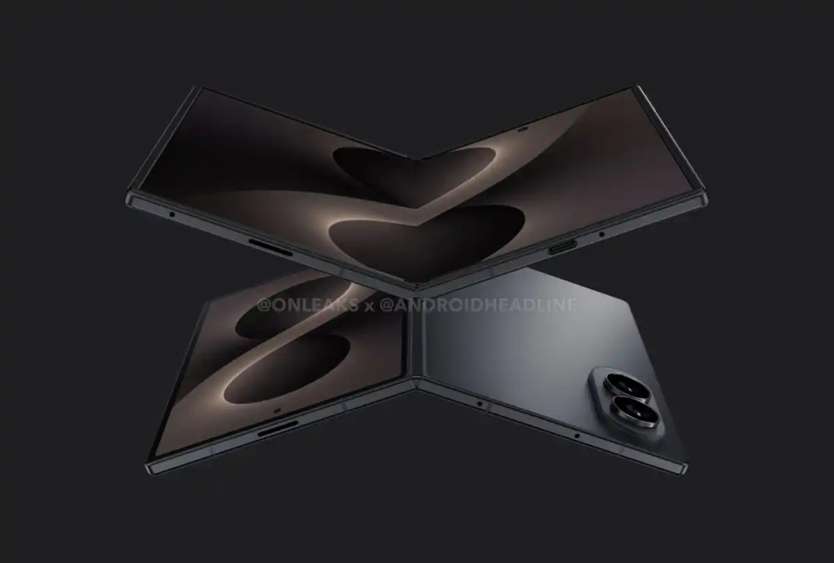 بہترین Samsung Galaxy Phones: ہماری ٹیم کے ذریعہ ٹیسٹ اور درجہ بندی۔ 52 Samsung Galaxy Z Fold 8 Wide Version Render 2