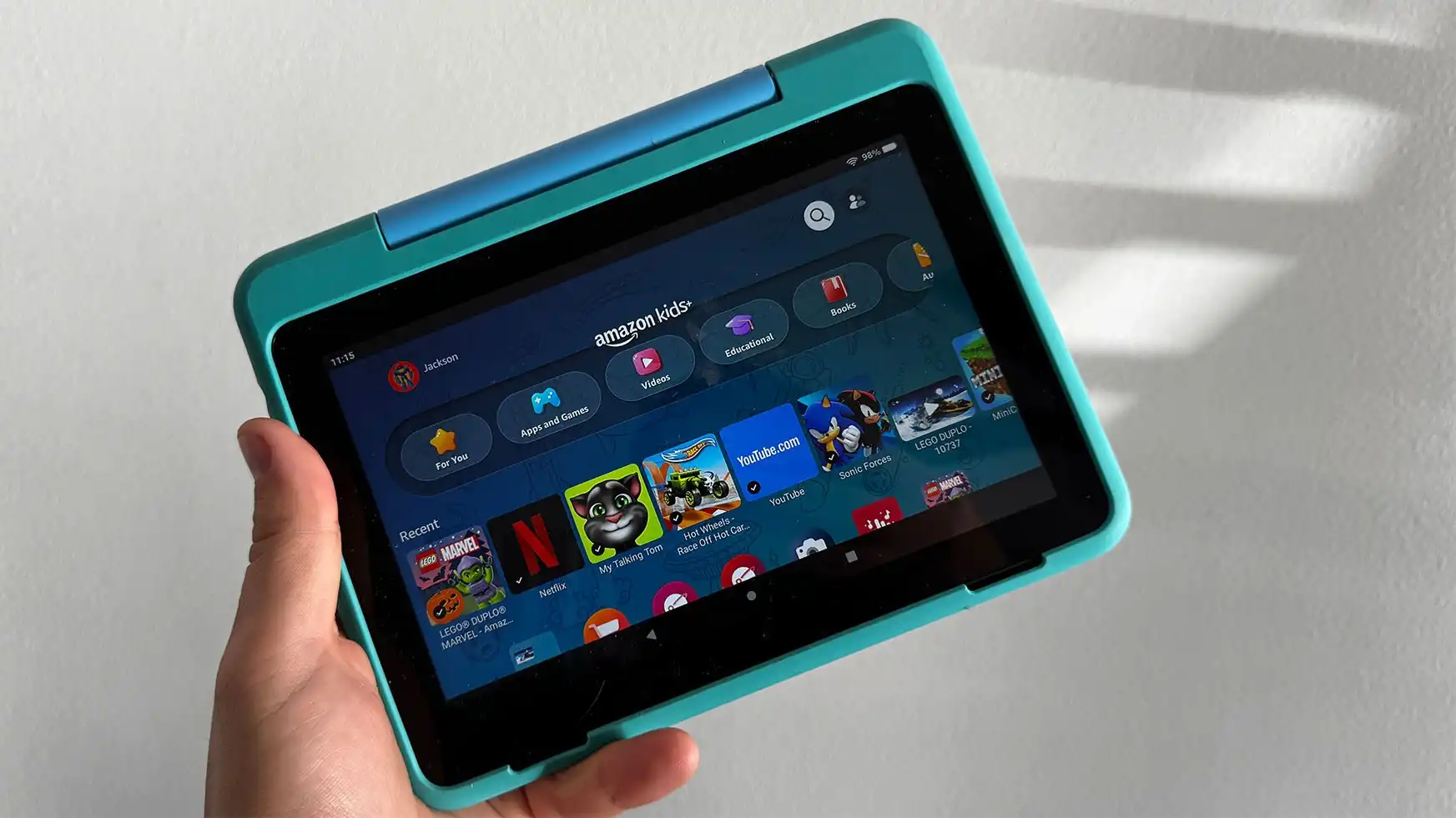 بہترین بجٹ ٹیبلٹ: بہترین قیمت کے ساتھ سستی سلیٹ 25 Amazon Fire HD 8 Kids Pro (2024) – بچوں کے لیے بہترین