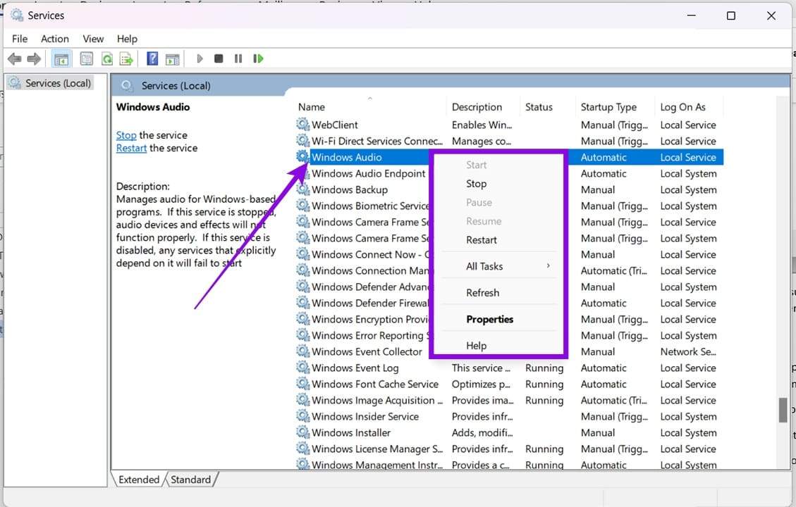 6 اگر آپ کے Windows 11 لیپ ٹاپ کو بند کرنے کے بعد آڈیو چلنا بند ہو جائے تو کیا کریں۔