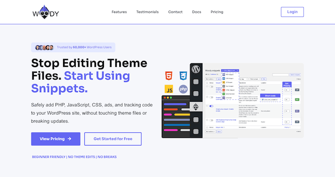Woody Code Snippets - اشتہارات کا نظم کرنے والے مارکیٹرز کے لیے بہترین Woody Code Snippets - اشتہارات کا نظم کرنے والے مارکیٹرز کے لیے بہترین