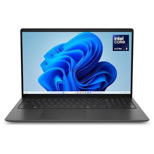 ڈیل 15 لیپ ٹاپ D15260 - 15.6 انچ FHD 60Hz 300 nits ڈسپلے، Intel Core Ultra 5 پروسیسر 225U، Intel گرافکس، 16GB میموری، 512GB SSD، انگریزی US backlit کی بورڈ AI Copilot hotkeys، Windows 11 Home