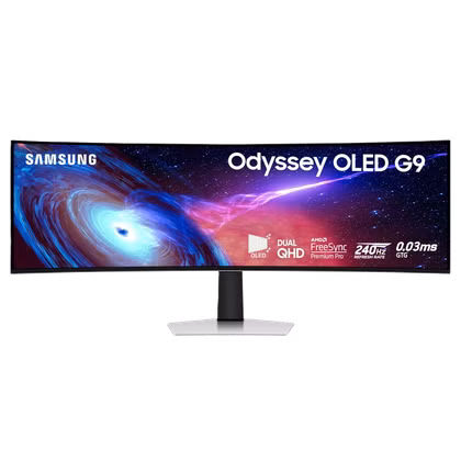 Samsung 49 Odyssey G93SC سیریز کروڈ گیمنگ مانیٹر