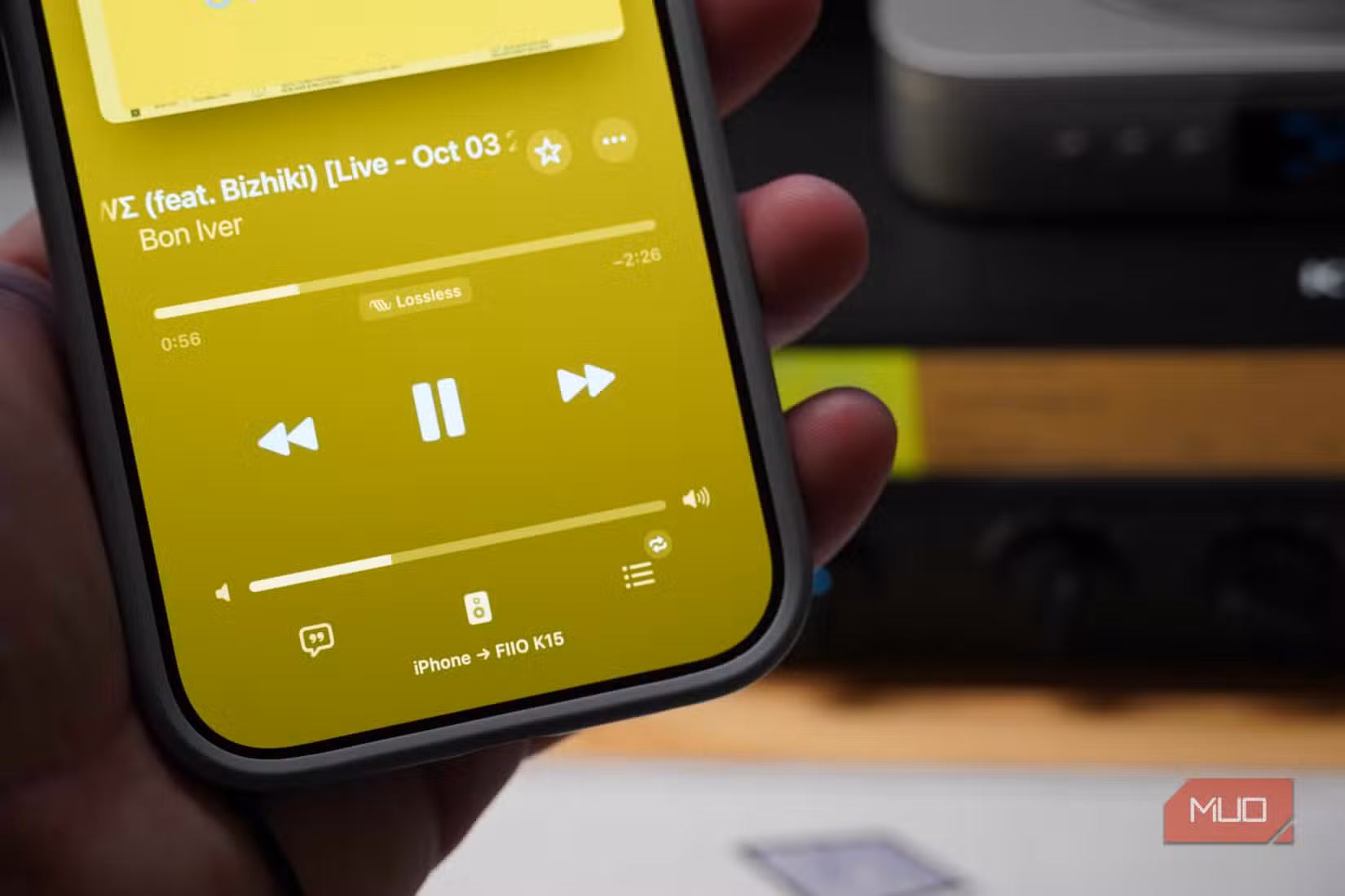 آئی فون ایئر سے Fiio K15 تک ایئر پلے اسٹریمنگ۔