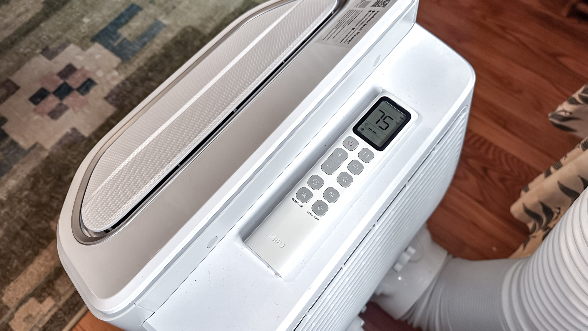 AC کے اوپر Dreo 740S ریموٹ کنٹرول