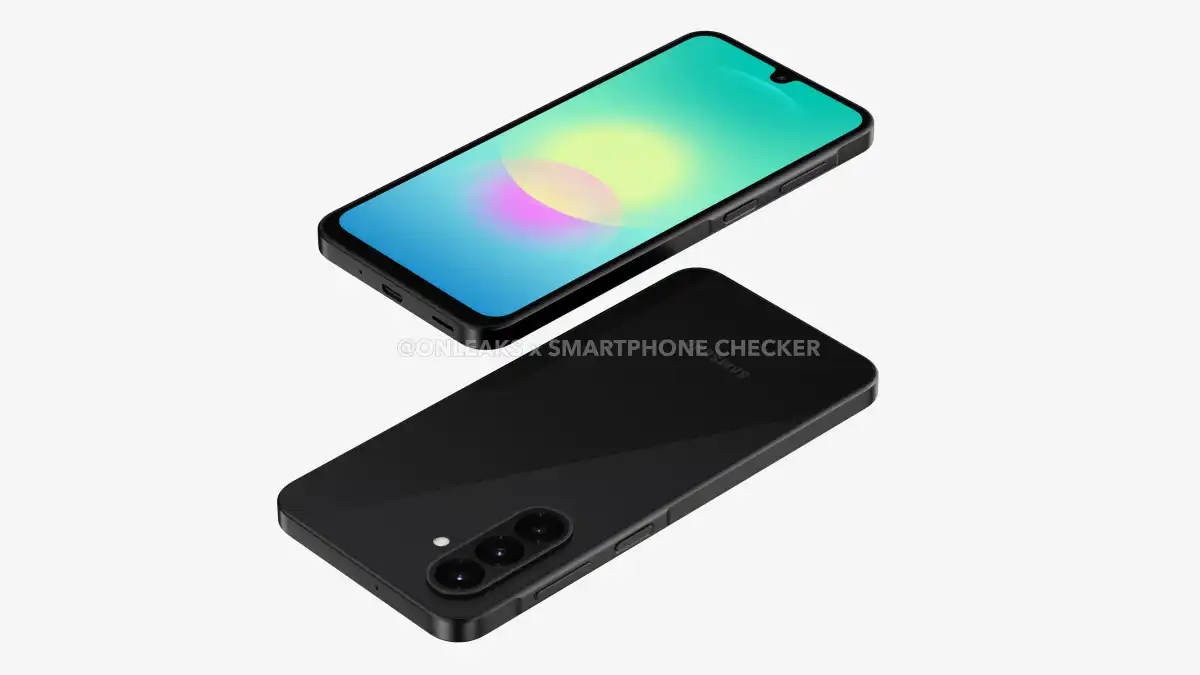 Galaxy A18 لیک ہو گیا، واقعی 2026 کا سام سنگ 2 Samsung Galaxy A18 Render