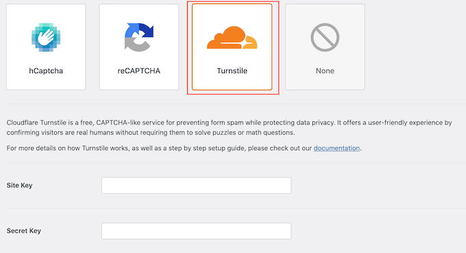 اپنی ورڈپریس ویب سائٹ میں Cloudflare Turnstile CAPTCHA شامل کریں۔