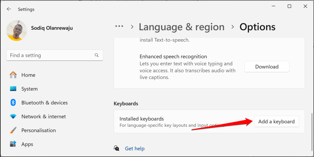 add-keyboard-windows-11-pc - آن لائن ٹیک ٹپس ونڈوز 11 میں کی بورڈ شامل کرنے کے اقدامات - add-keyboard-windows-11-pc