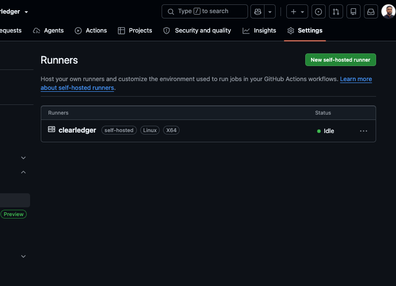 github ui shpwing رنر اسٹیٹ کی اسکرین شاٹ تصویر 