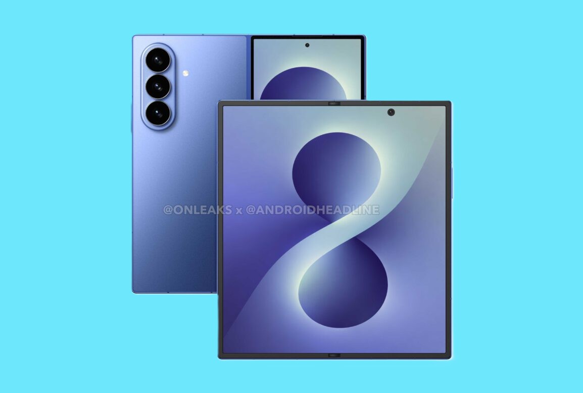 Samsung Galaxy Z Fold 8 کے رینڈرز لیک ہو گئے۔